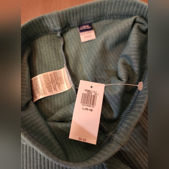 NWT Girls Old Navy Ribbed Leggings 10-12 - Picture 6 of 6